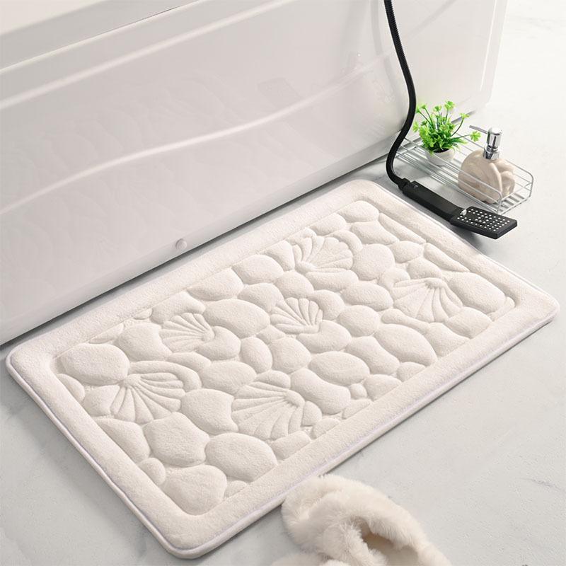 Коврик для входной двери с узором из камня — фото 7