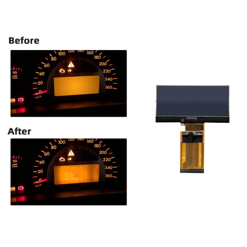 Dashboard LCD Display for Mercedes Benz W203 C-Class 2000-2004/W463 G-Class 2002-2007 LCD Display Instrument Panel Pixels