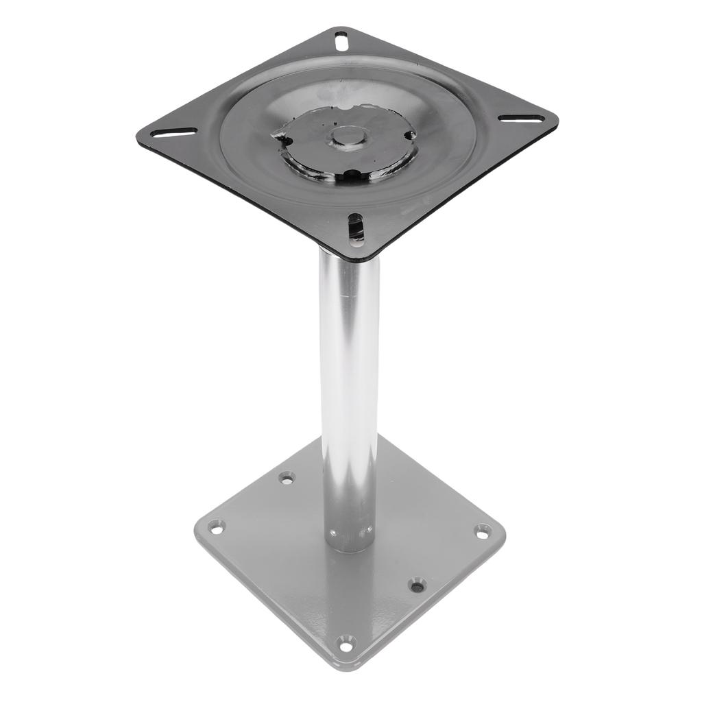 Boat Seat Pedestal Base Mount Kit with 7 Inch X 7 Inch Marine Seat Base Plate 34 Inch Pin Post
