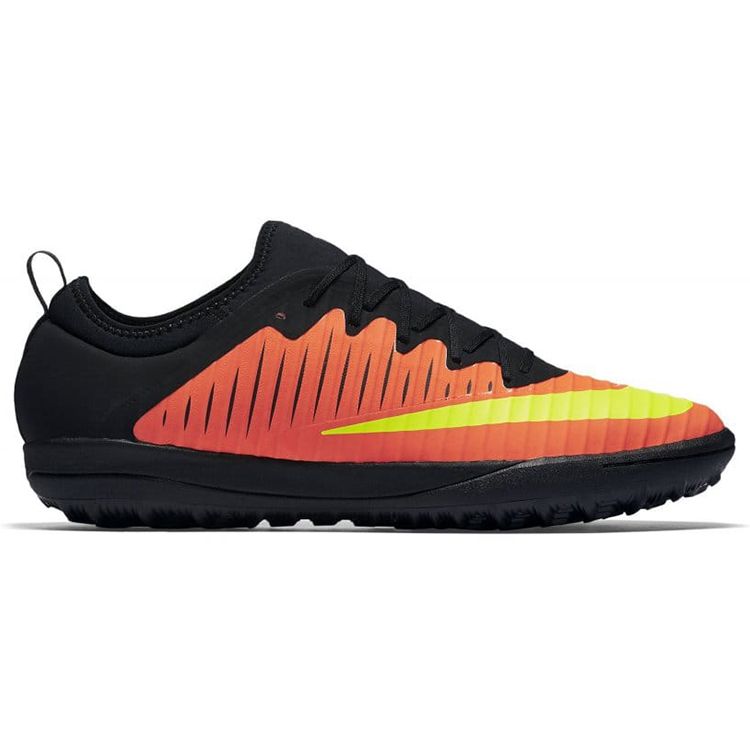 Nike MercurialX Finale 2 Round Toe Lace-Up TF (Rubber Studs) Fabric Shock Absorption Anti-Slip Wear-Resistant Soccer Shoes Men sneaker 831975-870