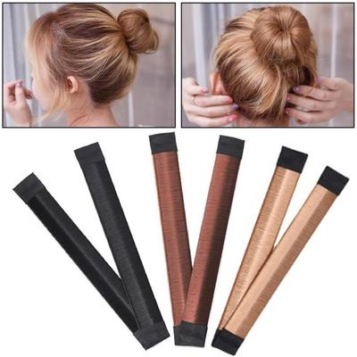 3ks Hair Bun Maker Kulma na vlasy Obratný drdol Twister Shaper Dlhé vlasy Jednoduché Rýchle Snap Roll Tool Lazy Women Príslušenstvo na úpravu vlasov pre dievčatá
