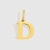 EMANCO Initial Alphabet Pendant Stainless Steel Charms for Making Necklace Minimalism Accessories Women's Jewelry Wholesale
