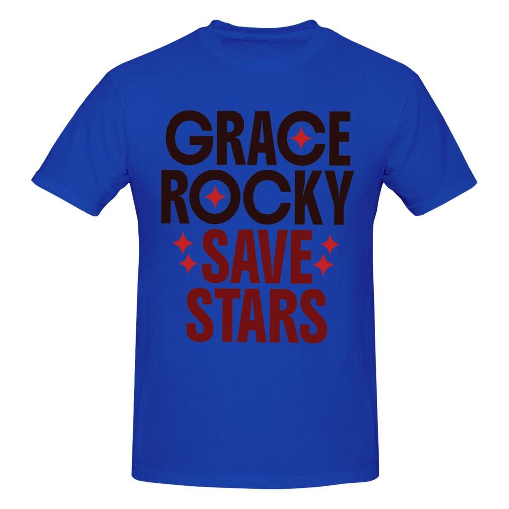 Unisex Projekt Hail Mary Grace Rettet Sterne Tolles T-Shirt Vintage Baumwolle Rundhals-T-Shirts