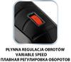 600W jigsaw, stroke rate 800-3000 min-1, with body handle