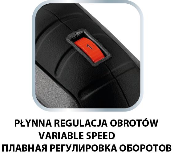 600W jigsaw, stroke rate 800-3000 min-1, with body handle