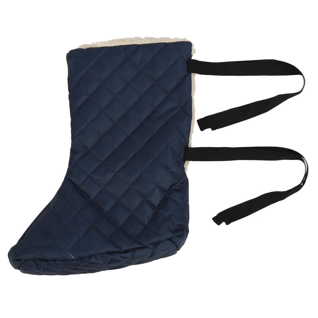 Warm Leg Cast Sleeve Washable Soft Elastic Leg Foot Cast Sock Protector with Adjustable Strap