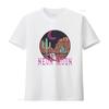 Men S Oversized T Shirt Neon Moon Classic Country Cowgirl Music Vintage Tops Black Medium vintage Washed designer clothes