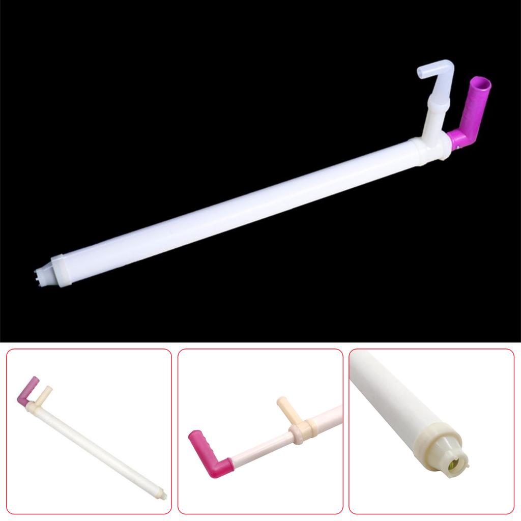 1 Set Honigschleuder Länge 56cm Kunststoff Honigöl Saftschleuder Kleine Abfüllmaschine Abfüllmaschine Professionelle Imkereigeräte