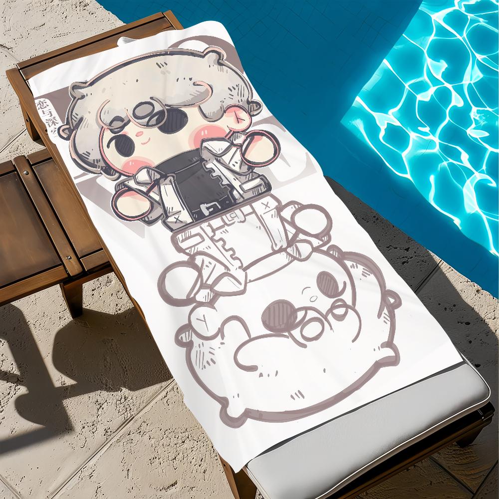 love game deepspace Towel Beach Quick Dry Soft Pool Towels Gift for Travel Gym Shower Camping sports