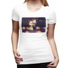 Pibubeauty And Beast  Pibubear TShirt for Women Round Neck Streetwear T Shirts Womens Tees Short Summer Clothes Tops
