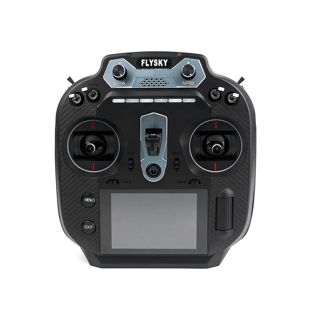 2.4GHz 16CH Remote Controller, 3.5 Inch IPS Screen Transmitter with Receiver Set for Remote Control Plane Car Boat Black