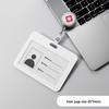 Retractable Badge Lanyard for Hospital ID Cards