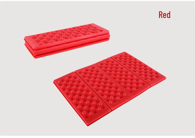 XPE Foldable Small Seat Cushion: Outdoor Egg Crate Design, Moisture-Proof, Cold-Insulating Mat for Square Dancing, Camping, and Parks