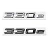 Sticker Emblema Lettere Logo Bagagliaio Auto in ABS per 316e 318e 320e 323e 325e 330e 335e 530e E46 E90 E91 F30 F31 F34 G20 G30