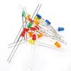 3mm Multi-Color LED: Red/White/Blue/Light Yellow/Light Red/Yellow-Green/Orange/Emerald Green Through-Hole Diode