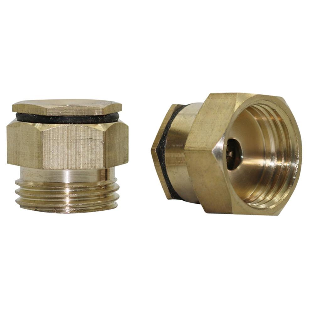 1/2" Male thread Female thread Copper Sprinkler Adjustable Sprinkler Head Garden Greenhouse Watering Spray Nozzle Dust Misting