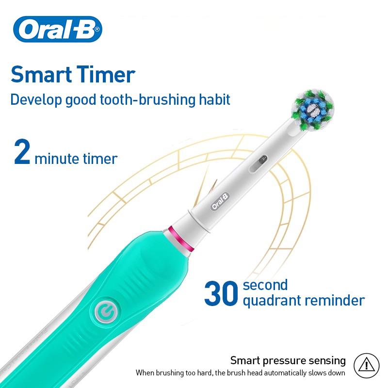 Oral B D16523 Electric Toothbrush Oral Hygiene Dental Care Electric Rechargeable Tooth Brush