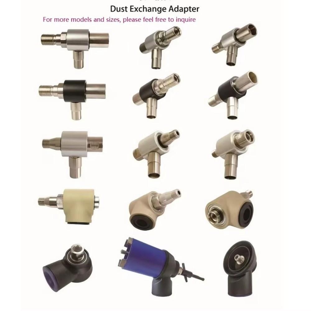 M22 M18 M16 Thread Dust Collect Cover Dust Collector Adapter For Wall Stone Hole Process