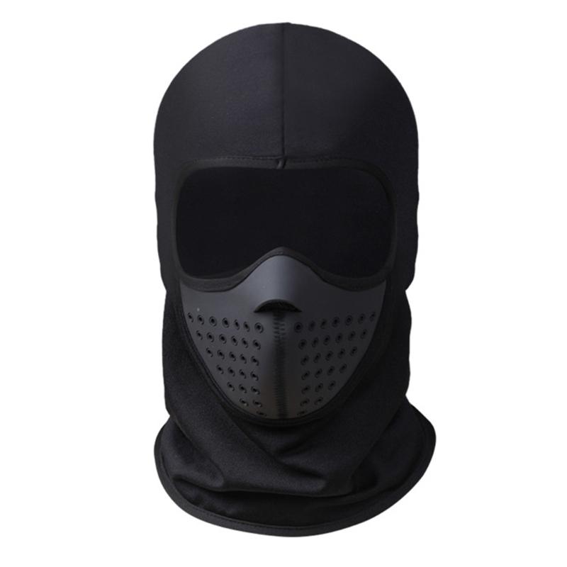 Pendler Sturmhaube Gesichtsmaske für City Ride Punk mit Winddichter Funktion Vollgesichtsabdeckung Warm Atmungsaktiv Kopfbedeckung