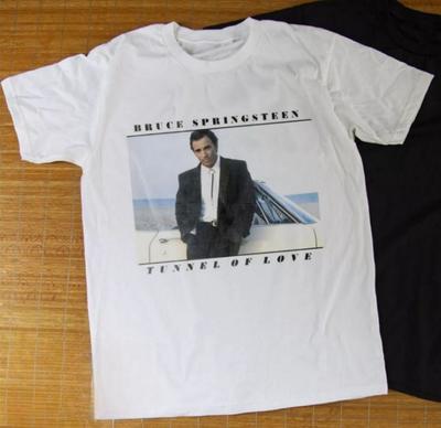 Bruce Springsteen - Tunnel of Love White Unisex T-Shirt  , Graphic Tee