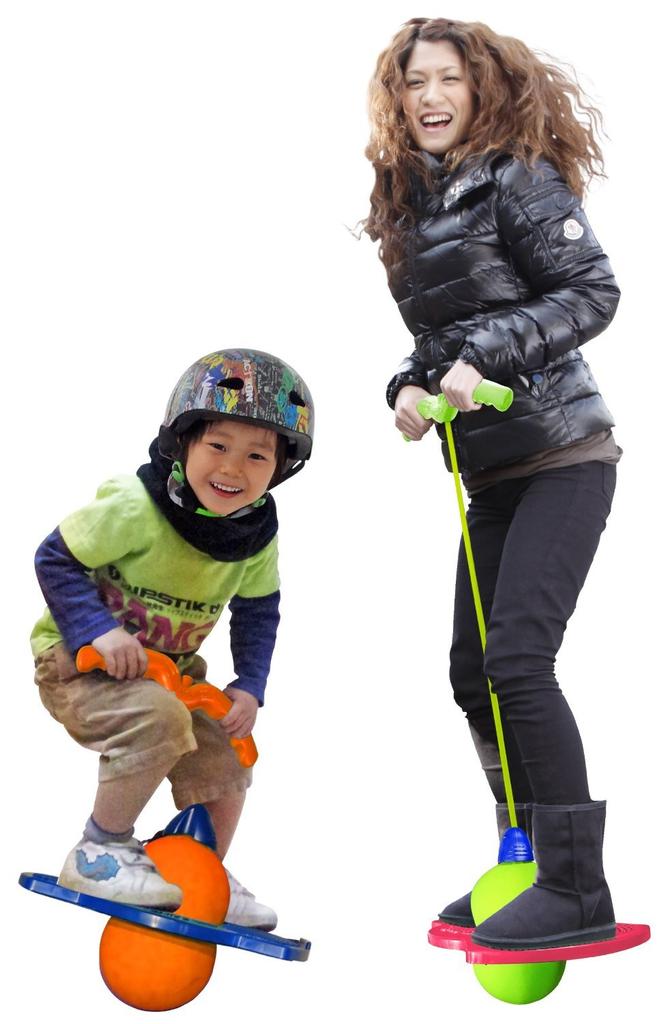 RANGS Japan Zoingo Winner of the USA Award Silver 80kg Weight Suitable for Indoor and Outdoor Balance Ball Ages 6 and Up (RANGS) Boingo, Parents'