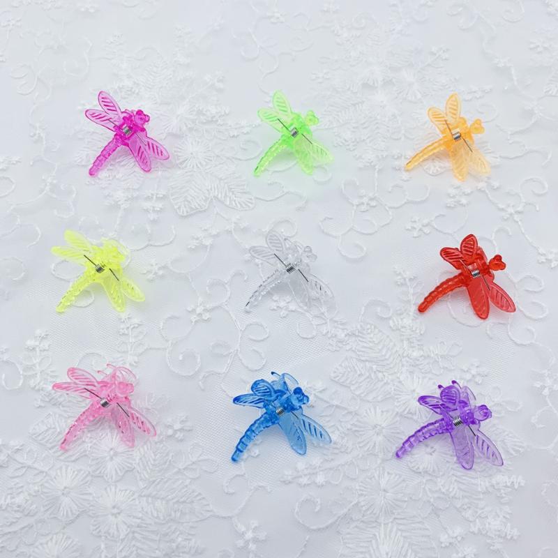 10pcs Dragonfly Clips Garden Orchid Plant Clamps Flowers Vine Support Fixed Stem Clasp Tied Bundle Branch Bonsai Decoration