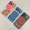 Mandala Painting Skin Wrap Change Case for IPhone 17 Pro Max Back Sticker Cover