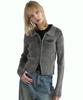 VINTAGE WASH WAPPEN KINT CARDIGAN Damen S 010 schwarz 783-6141601