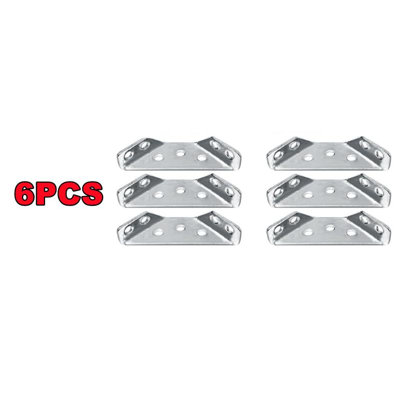 20-1PC Stainless Steel Angle Corner Brackets Universal Furniture Corner Connector Brace Joint Fastener Bedframe Cabinet Drawer