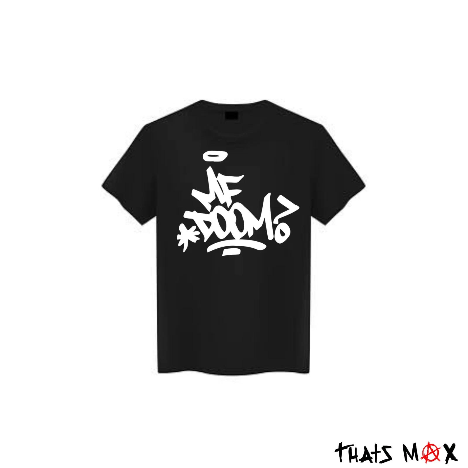 Футболка с логотипом MF DOOM L