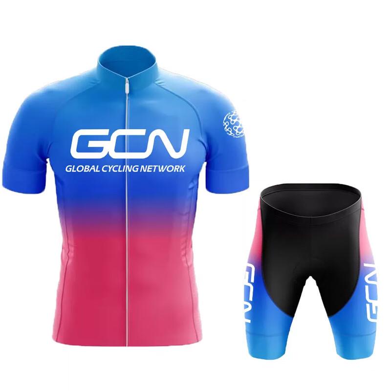 Lishi Sommer-Radtrikot und Trägerhosen-Set