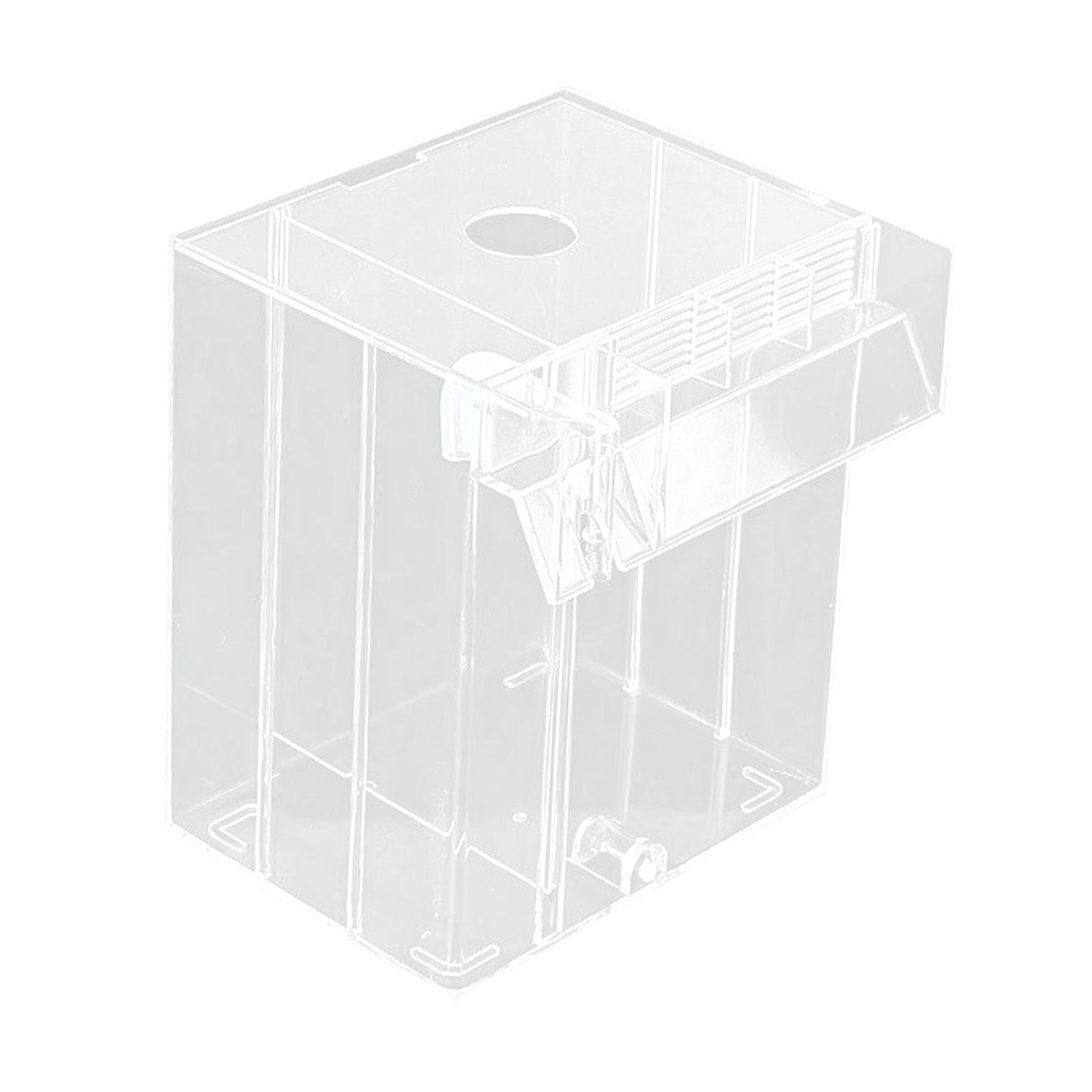 

Aquarium Breeder Box Easy to Install Baby Fishes Separation Net Guppy Nursery Separator Shrimp Hanging Betta Hatchery Incubator чистий