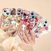Anime Sugar Sugar Rune For IPhone 14 13 12 Mini 11 Pro XS Max X XR 14 Plus Tempered Glass Cover