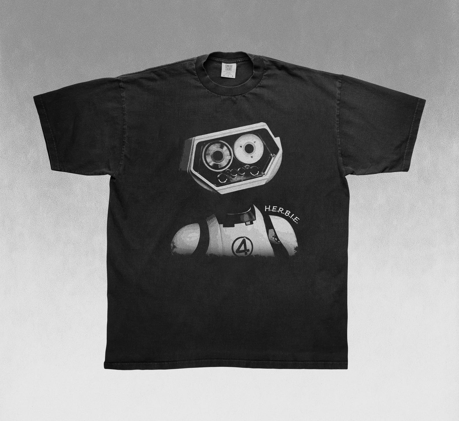 Vintage Fantastic Four H.E.R.B.I.E. Shirt, Marvel F4 First Steps Shirt, MCU Fan Gift S