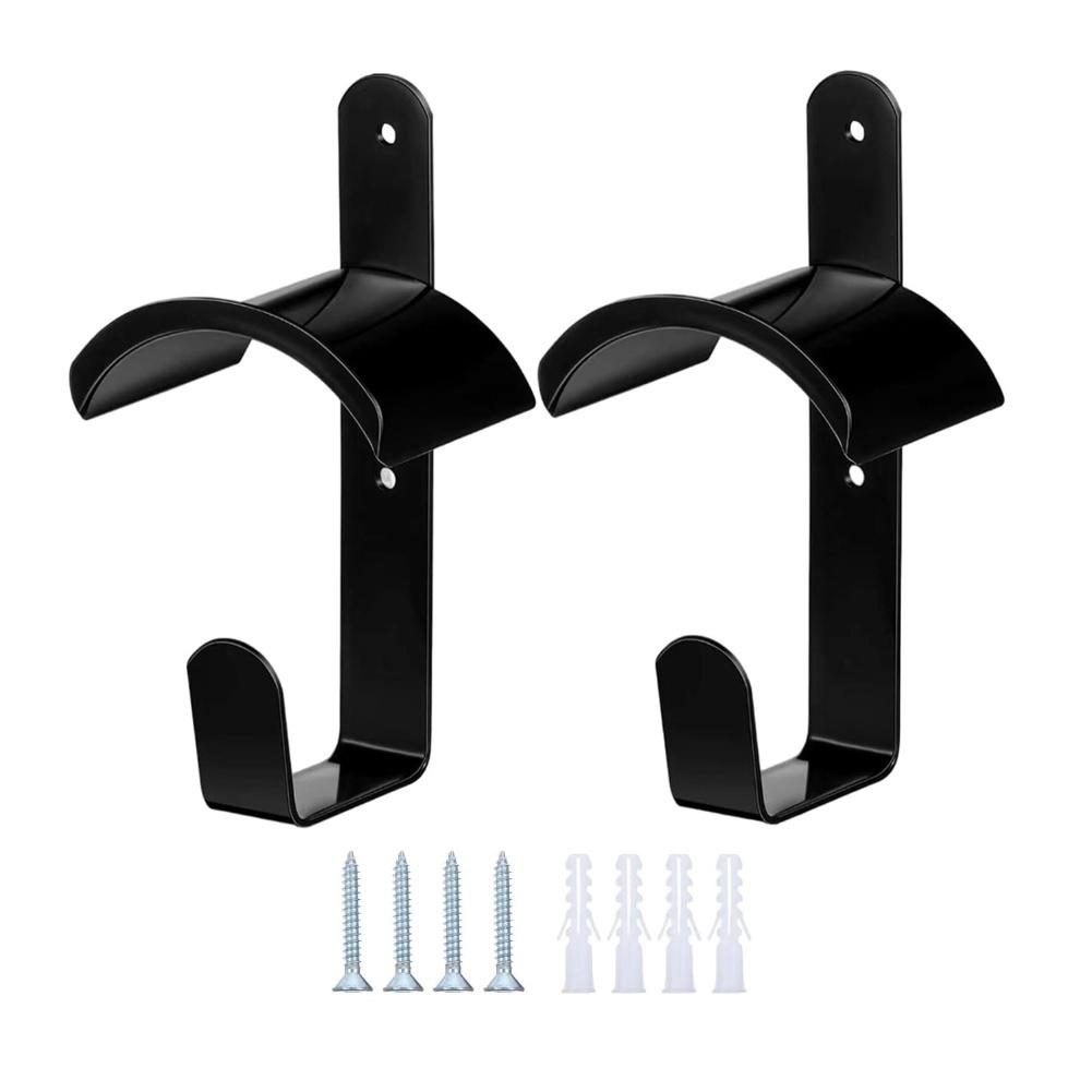 2pcs Wall Mounted Metal Saddle Rack and Bridle Holder for Equestrian Storage Designed for Stable Organization and Space Saving