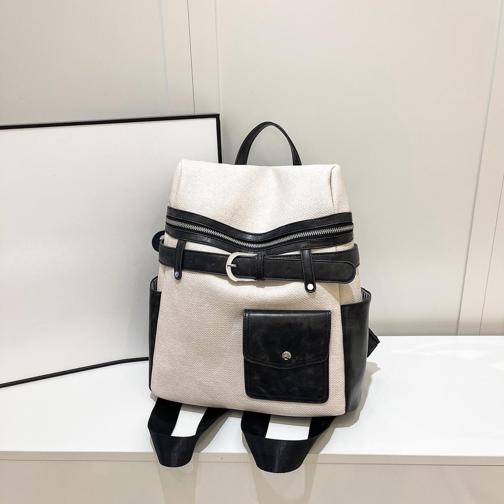 Large-capacity Commuter Backpack, Fashionable Single-shoulder Bag, Casual High-appeartion-level Tote Bag