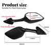 Motorcycle Side Rear View Mirror Blind Spot Rearview Mirrors For YZF R3 2015-2017 R25 2014-2016 YZF-R3 YZF-R25
