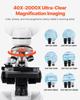 Professional Binocular Compound Microscope Kit 40-2000X Magnification