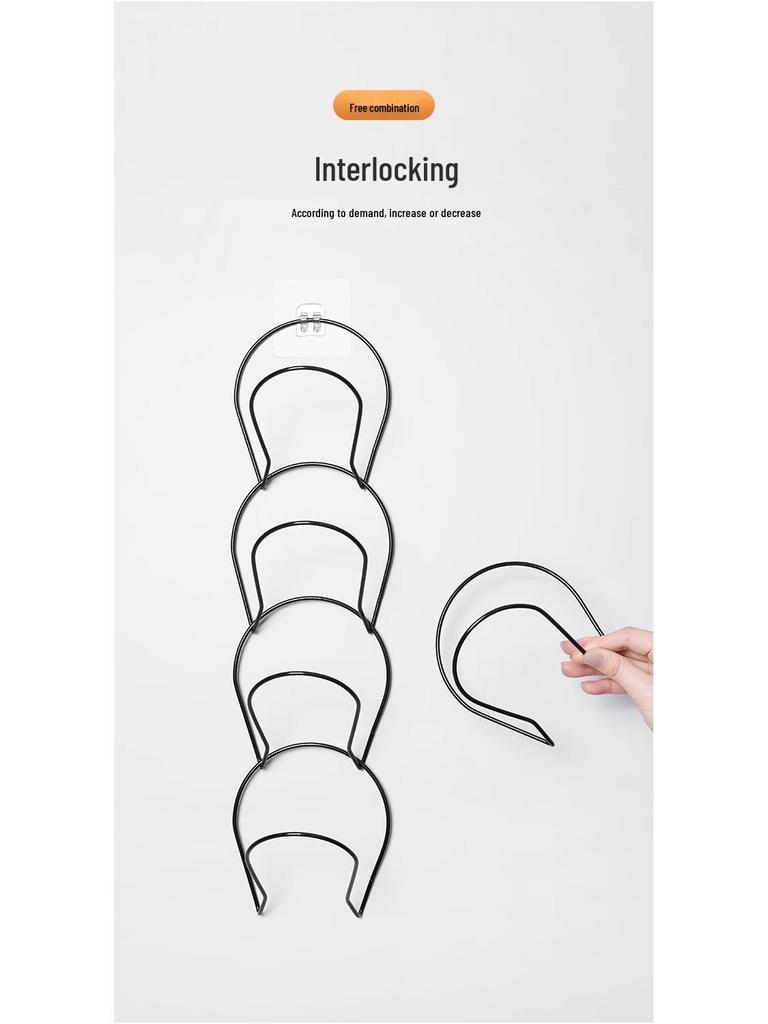 Hanging Cap & Scarf Organizer Wardrobe Hook for Hats & Bags