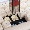2 In 1 Keys Caps Puller DIY Transparent Keyboard Switch Puller Light Weight Portable Mechanical Keyboard Keycap Extractor