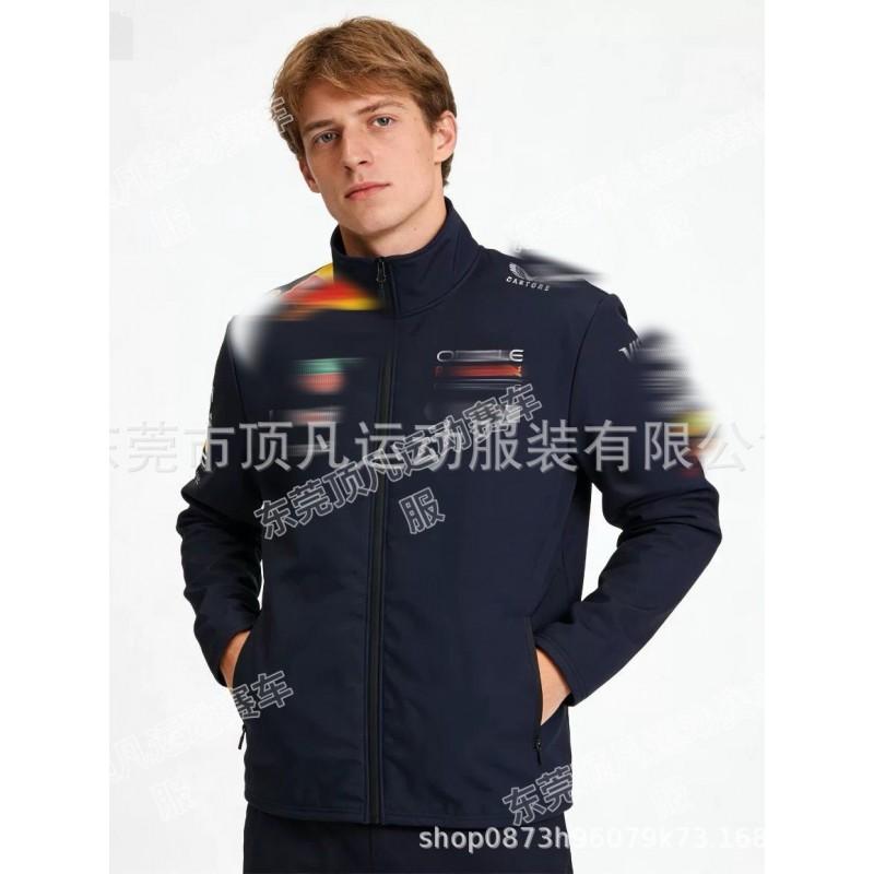 Mens Waterproof Cycling Jacket Double-Layer Warm