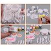 25 Teile/los 1/6 Puppen Zubehör Für Barbie Puppenhaus DIY Spielen Haus Mini Simulation Geschirr Puppen Küche Puzzle Kreative Spielzeug