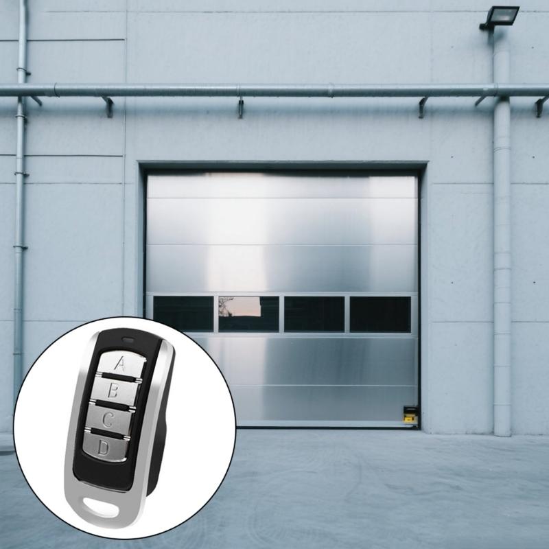 433MHz Wireless Remote Control For Garage Door Rolling Shutters With Programmable Button Durability Shell Door Opener