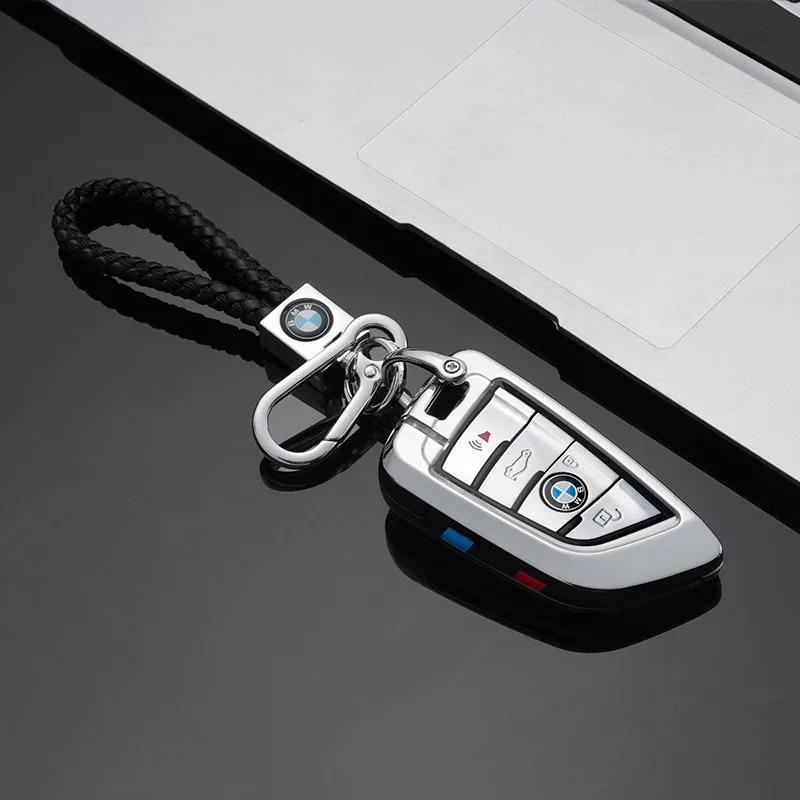 Hot 2025 Zinc Alloy New TPU Car Key Case Cover Shell Keychain For For BMW F20 G20 G30 X1 X3 X4 X5 G05 X6 X7 G11 F15 F16 G01 G02