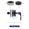 Bicycle Chain Holder Road Bike One-piece Virtual Fly Wheel Double Disc Chain Fixer Tensioner Tool