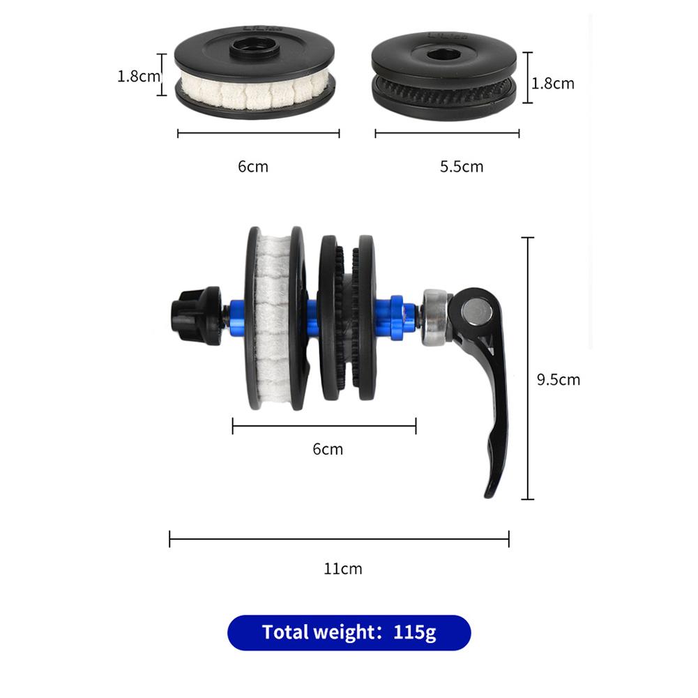 Bicycle Chain Holder Road Bike One-piece Virtual Fly Wheel Double Disc Chain Fixer Tensioner Tool