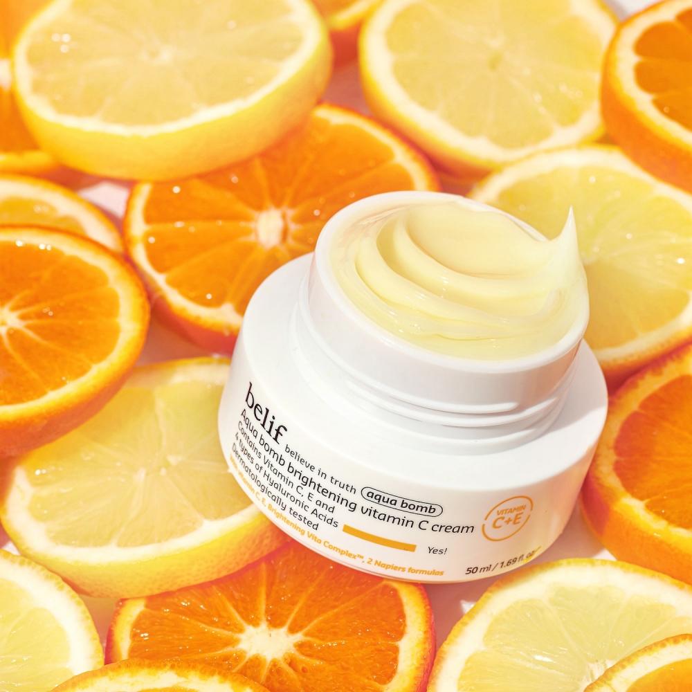 Belif Aqua Bomb Brightening Vitamin C Cream