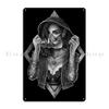 Girl With Gas Mask Zombie Soldier with Gasmask Metal Plaque Retro Wall Cave Wall Decor Designs Wall Plaque Tin Sign Poster