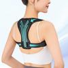 Verstellbarer Gürtel zur Korrektur der Rücken- und Schulterhaltung, Schlüsselbein-Wirbelsäulenstütze, um Ihren Körper zu Hause, Büro, Sport, oberen Rücken und Nacken zu formen