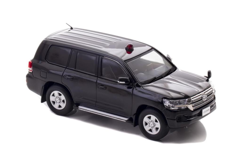 Scale Toyota Land Cruiser GX 2017 Police Headquarters Security Department Riot Unit Small Guerrilla Finished H7431714 RAI'S 1/43 (URJ202) Vehicle,